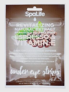 SpaLife Espresso Eye Strips